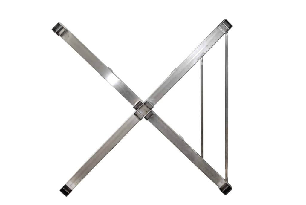 wood fired hot tub element - stainless steel cross