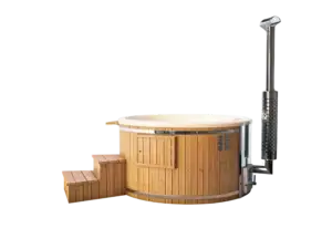 Pellet Fired Hot tub