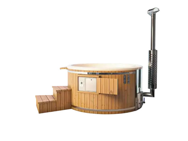 Pellet Fired Hot tub - Tamed Ocean